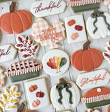 Thanksgiving Decorated Sugar Cookies